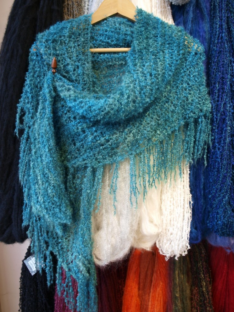 boucle knitting yarn