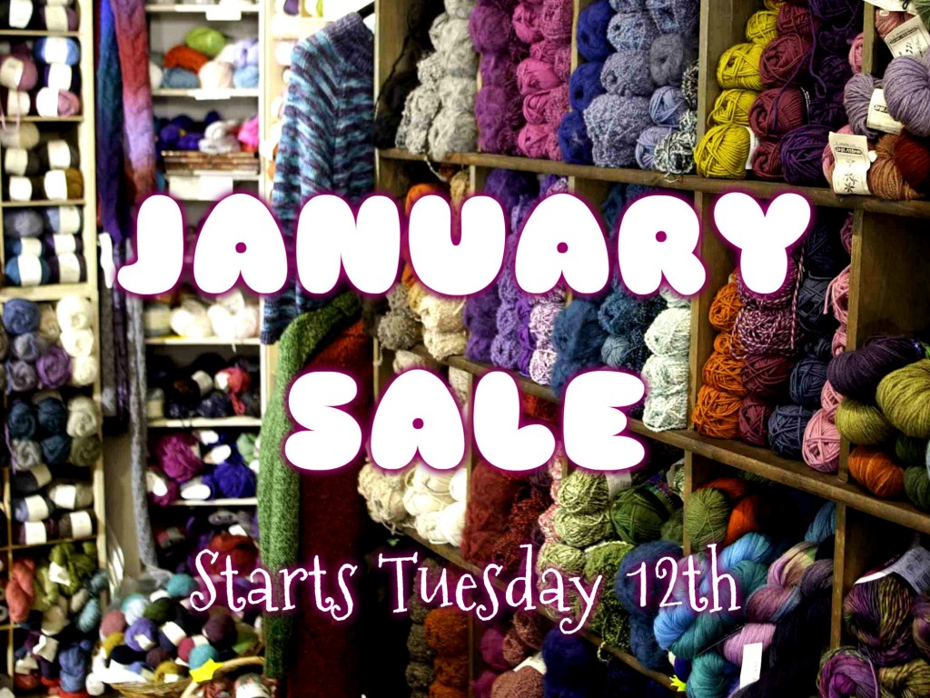 January Sale Starts 12th Jan