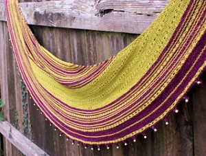 St Aubin's Bay Shawl